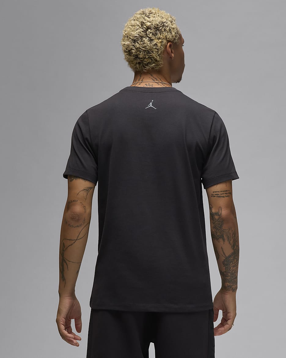 Tee shirt noir nike jordan on sale